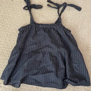 Lucky Brand Tie Strand Top